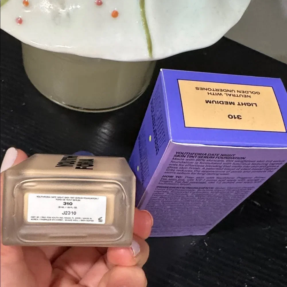 Youthforia Date Night Skin Tint Serum Foundation - Light Medium Neutral (310)